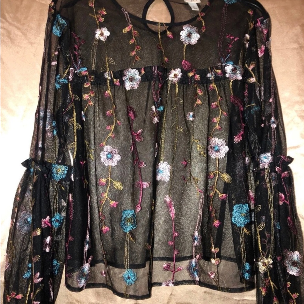 Ladies Sheer Top